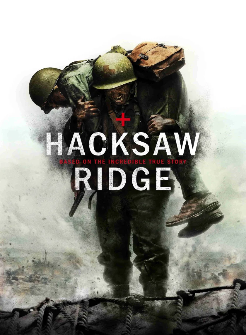 Hacksaw Ridge (2016) (Hindi HQ + English) Dual Audio Hollywood Movie BluRay HD ESub