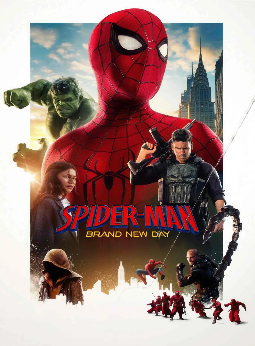 Spider-Man - Brand New Day (2026) (Hindi + English) Dual Audio MCU Hollywood Movie HD ESub