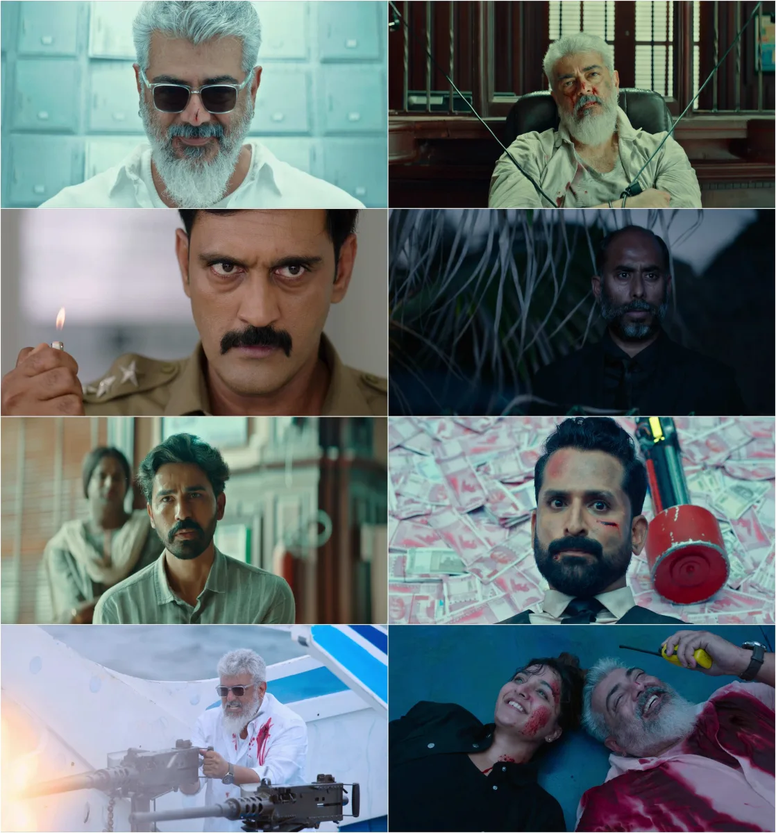 Thunivu (2023) (Hindi + Tamil) Dual Audio UnCut South Movie HD ESub screenshot